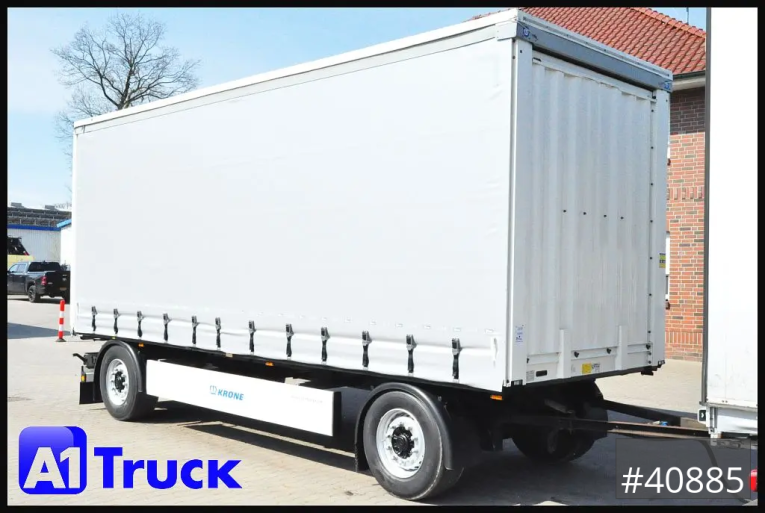 Krone - Pritsche und Plane - Anhänger - AZP 18, Festaufbau, VDI 2700, Code XL, TÜV 10-2026