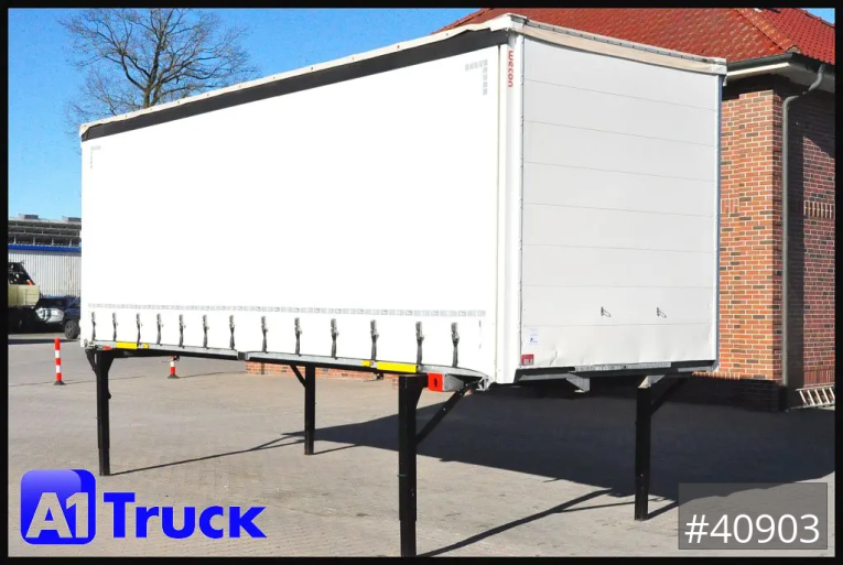 Wecon - Schiebeplane - Wechselbrücken - WPR 745, verzinkt, 2520  innen, Code XL