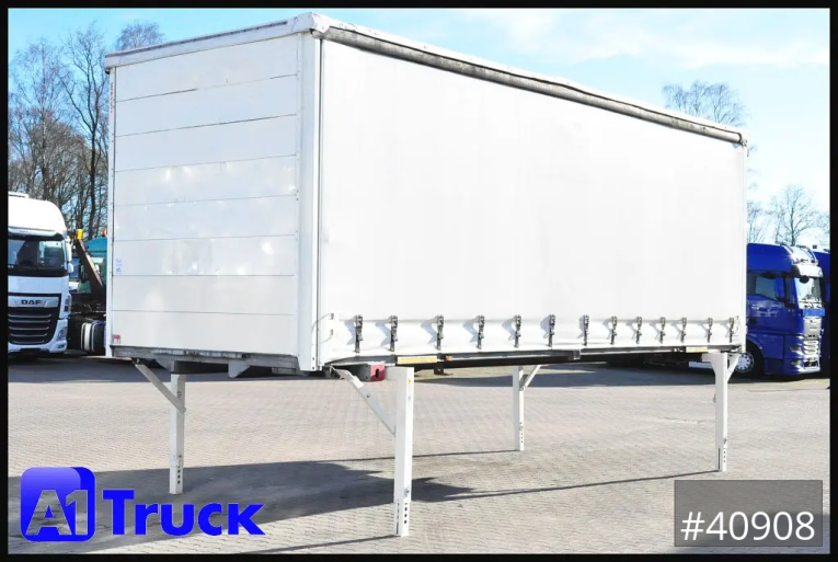 Wecon - Schiebeplane - Wechselbrücken - WPR 745, verzinkt, 2520  innen, Code XL, neue Plane