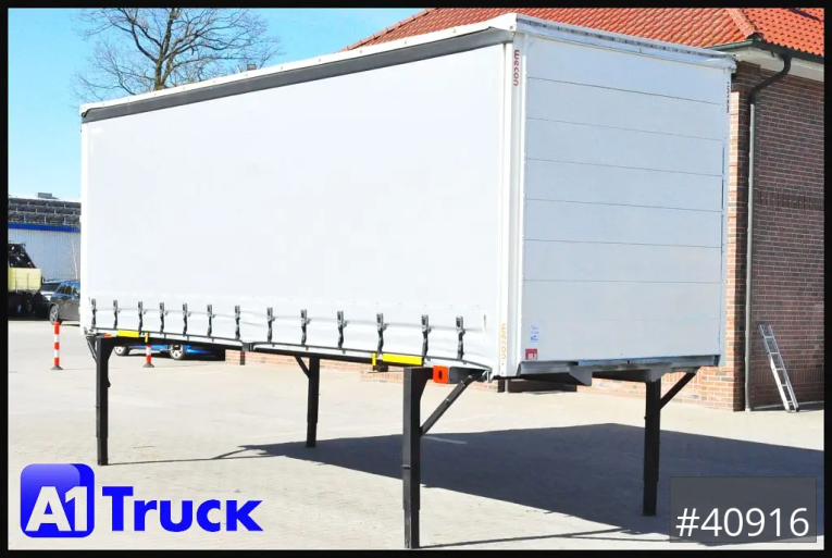 Wecon - Schiebeplane - Wechselbrücken - WPR 745, verzinkt, 2520  innen, Code XL, neue Plane