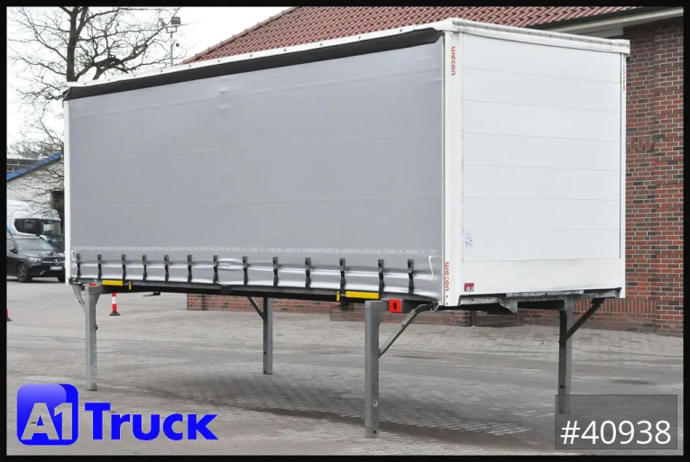 Wecon - Schiebeplane - Wechselbrücken - WPR 745, verzinkt, 2520  innen, Code XL