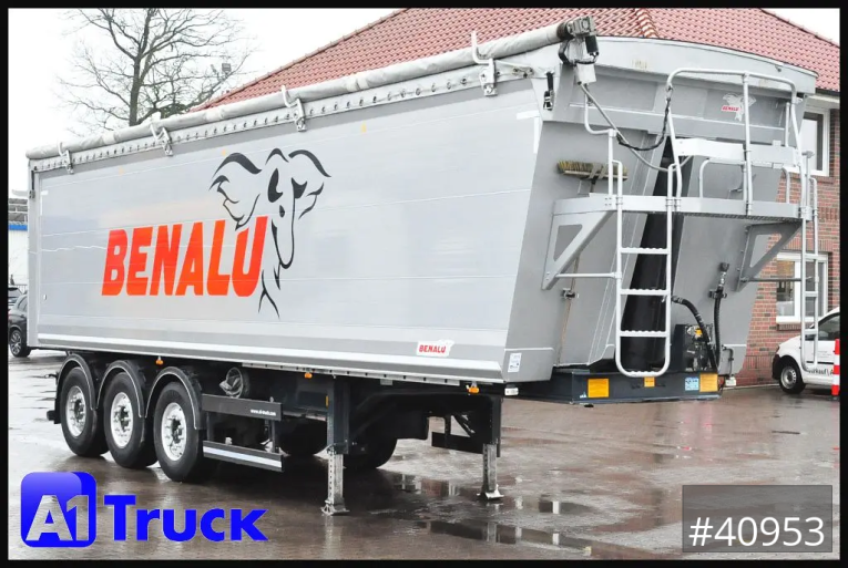 Benalu - Kipper - Auflieger - Bulkliner 52m³, 5900Kg, elektr. Plane, Lift