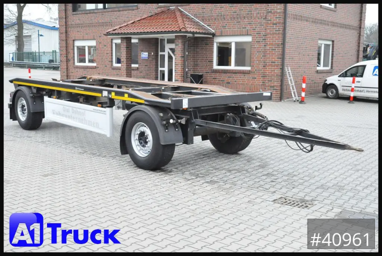 Hueffermann - Abrollanhänger - Anhänger - HAR 1870, Luft, Scheibenbremse, 