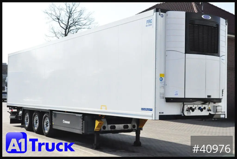 Krone - Kühlkoffer - Auflieger - SDR 27, Lift, Palettenkasten, 431 Stunden neuwertig