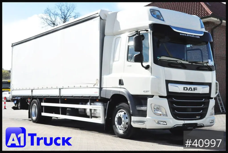 DAF - Pritsche und Plane - LKW > 7.5 - CF 290, LBW, L8m  18t. A/C 