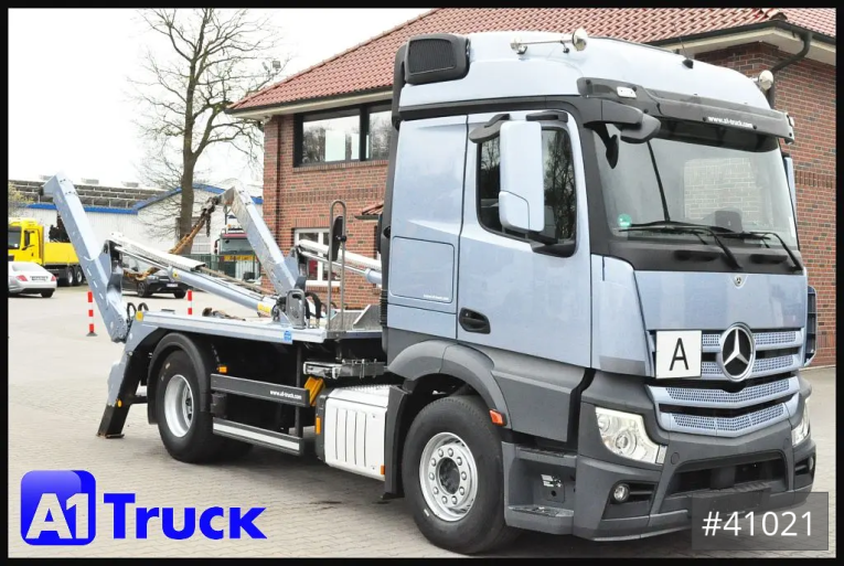 Mercedes-Benz - Absetzkipper - LKW > 7.5 - Actros 1848,  Meiller AK12T Funk Retarder Standklima