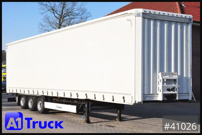 Krone - Tautliner - Megatrailer - SD, Mega, Staplerhalterung, Liftachse, Code XL