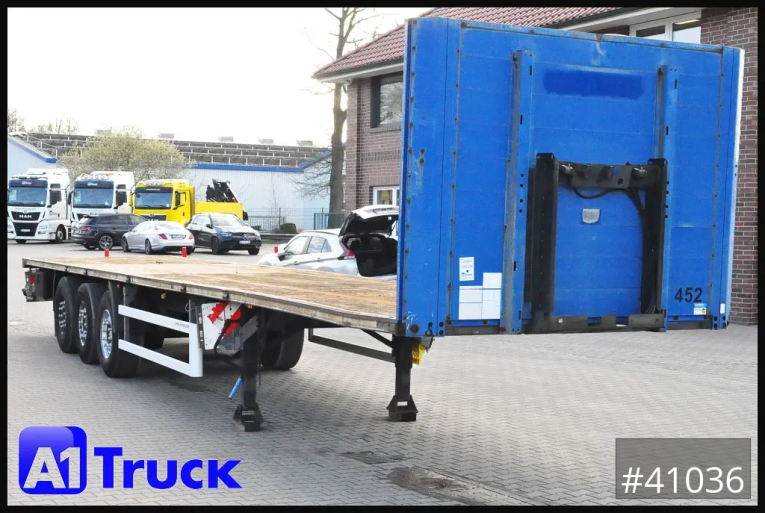 Koegel - Plattform - Auflieger - SNCO 24, Plattform, Rahmen gut, TÜV 06-2026 