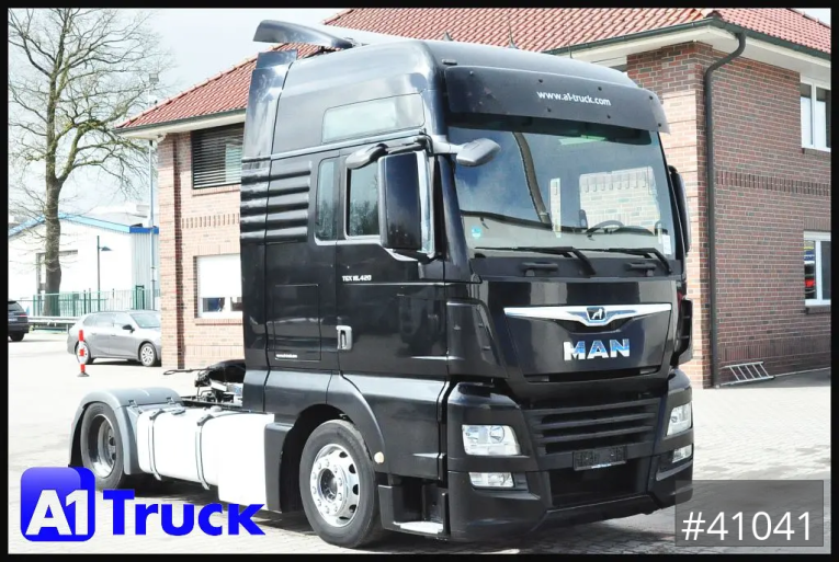 MAN - Volumen - Sattelzugmaschine - Sattelzug - TGX 18,420, BLS, XXL, verstellbare Sattelplatte 