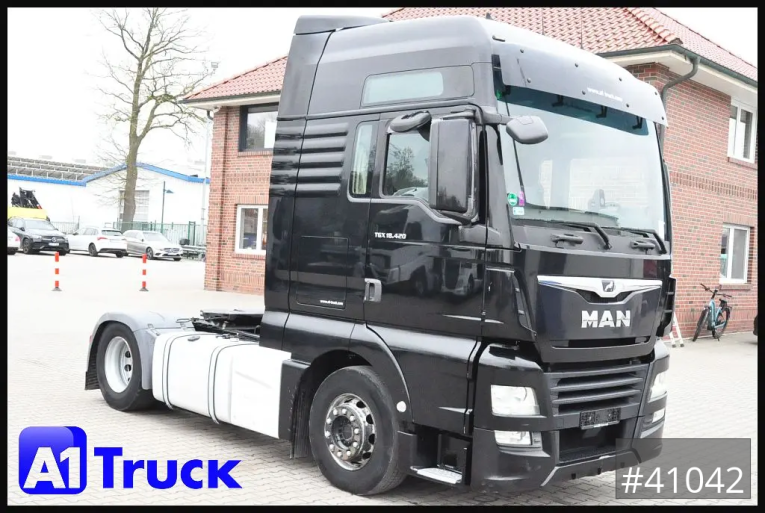 MAN - Standard Sattelzugmaschine - Sattelzug - TGX 18,420, BLS, XXL, 2 Tanks, Nav Sound Safety 
