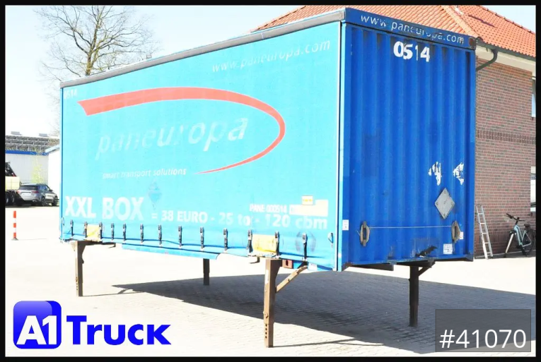 Krone - Jumbo - Wechselbrücken - Wechselbrücke Jumbo BDF 7,82, Code XL, 