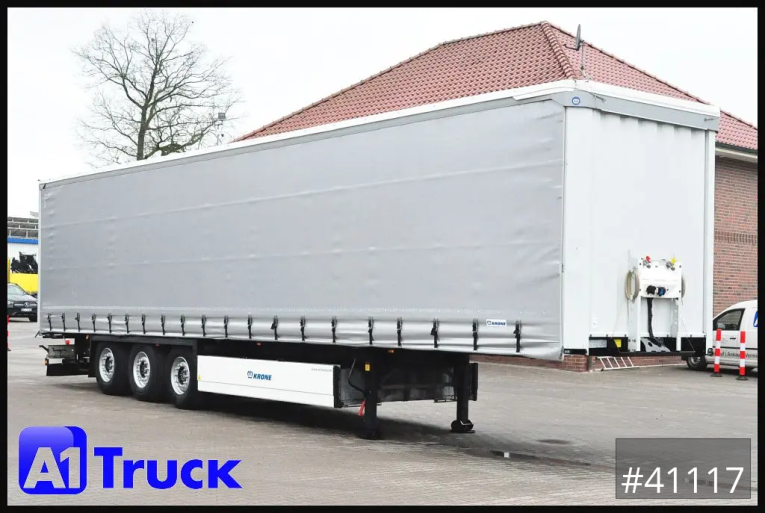 Krone - Tautliner - Auflieger - SD, Tautliner, neue Plane, 1 Vorbesitzer