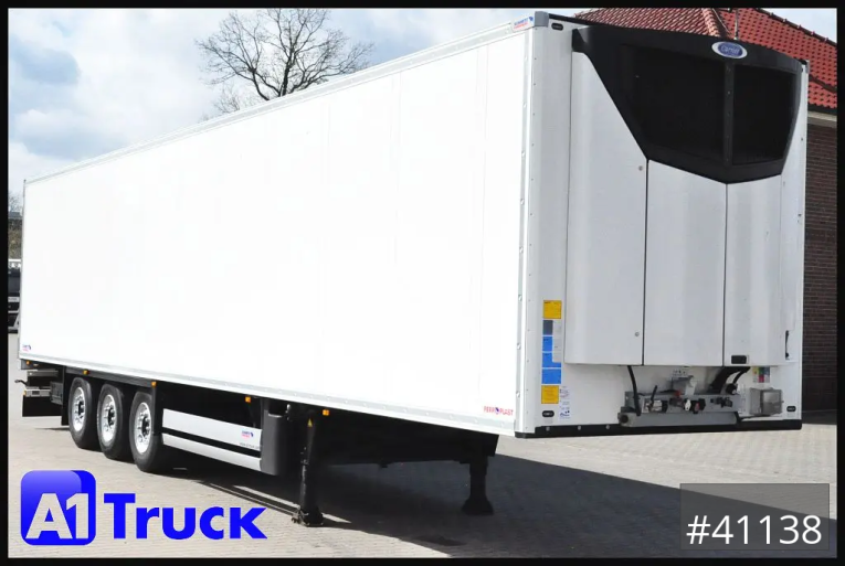 Schmitz - Tiefkühl - Auflieger - SKO 24, Tiefkühl, CarrierHE 19 Lift  1974 Bstd.