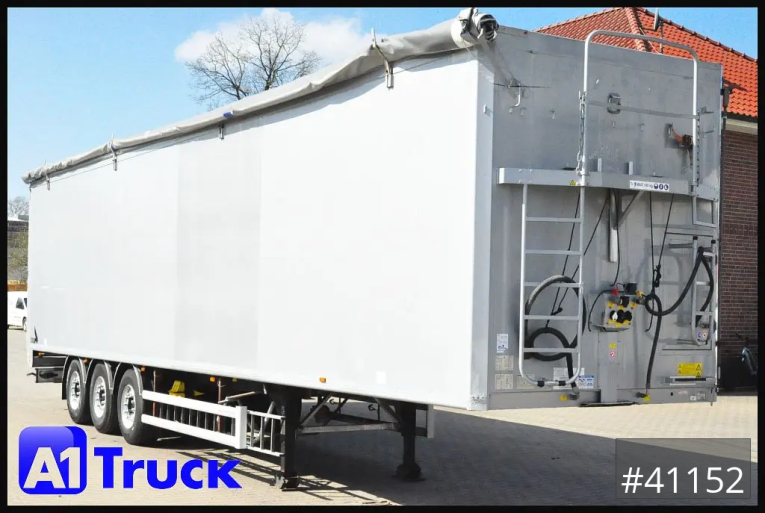 Stas - Walkingfloor - Auflieger - S300ZX, 91m³, Lift, Wabco Smartboard, Frontluke  