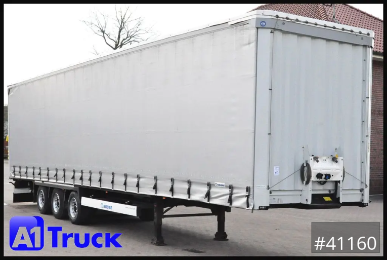 Krone - Tautliner - Megatrailer - SD, Tautliner Mega, Liftachse, 4 x vorhanden