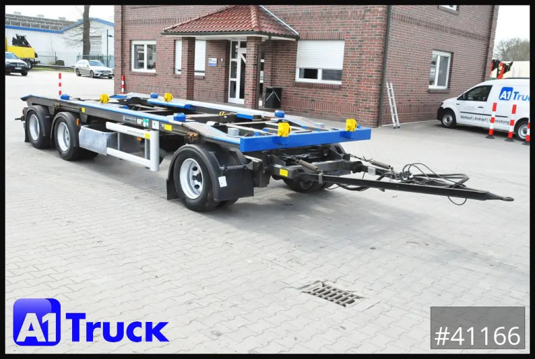 Hueffermann - Absetzanhänger - Anhänger - HKA 2470, Kombianhänger, Absetzanhänger, Frontbeladung