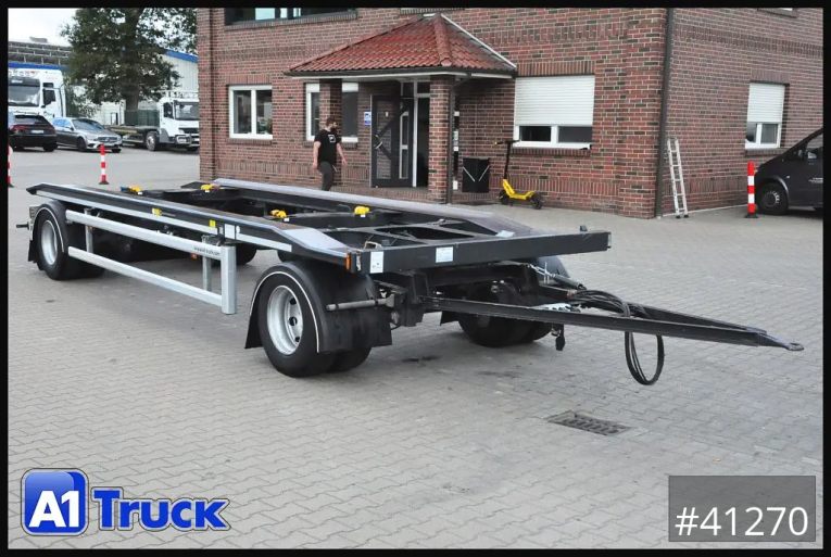 Hueffermann - Abrollanhänger - Anhänger - HAR 20,70, Abrollcontainer, SAF Achse, 