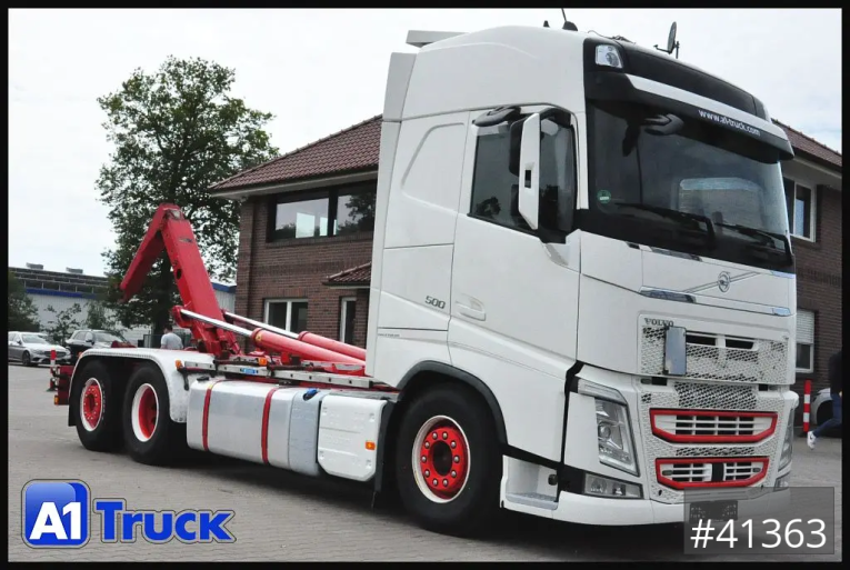 Volvo - Abrollkipper - LKW > 7.5 - FH 510 XL, Meiller RK 20.65  Standlklima