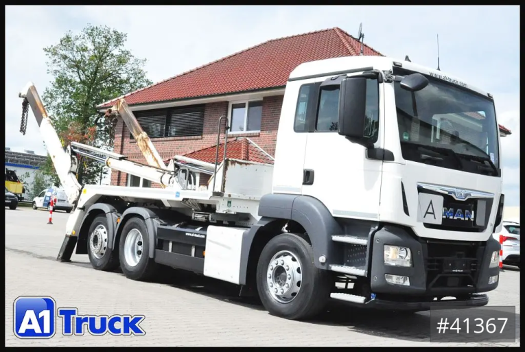 MAN - Absetzkipper - LKW > 7.5 - TGS 26.400 Meiller Lift/Lenk  Funk, 