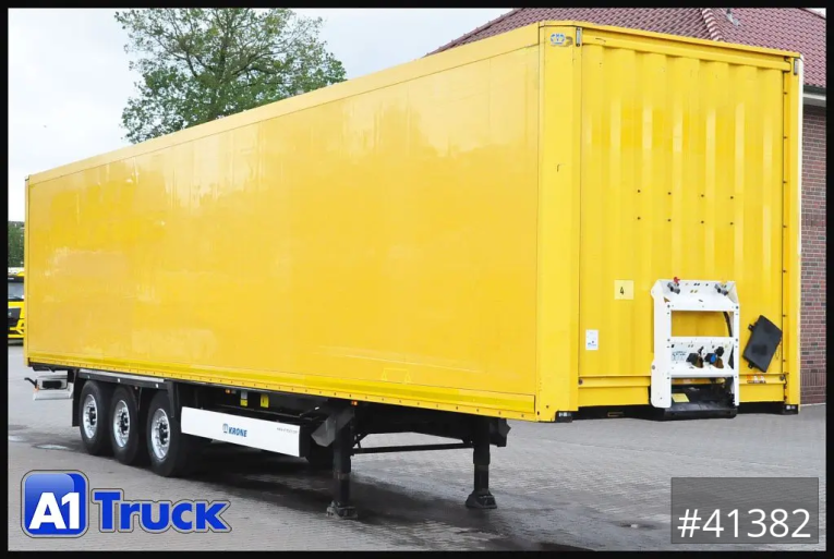 Krone - Koffer - Auflieger - SDK 27, Koffer, Doppelstock, 1 Vorbesiitzer 