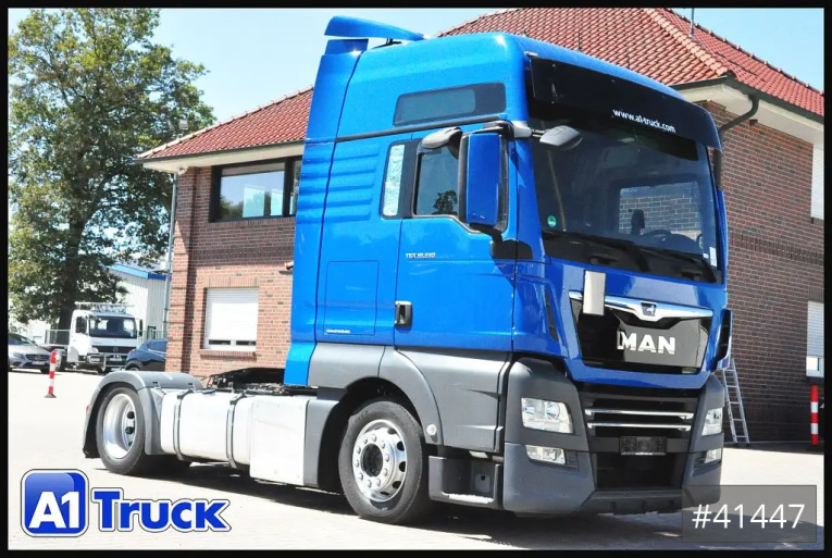 MAN - Volumen - Sattelzugmaschine - Sattelzug - TGX 18.510, Inarder, Navi, verst. Sattelplatte, Standklima, 