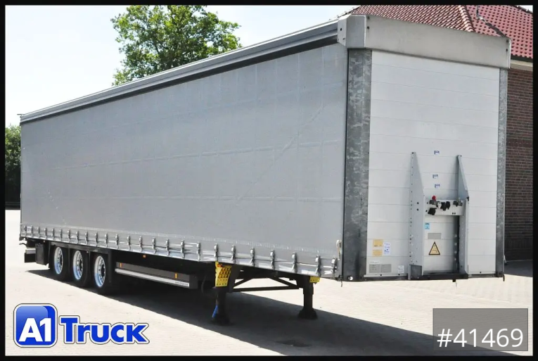 Schmitz - Tautliner - Megatrailer - Speed Curtain, Liftachse, 455/40 R 22.5, TÜV 06/2026