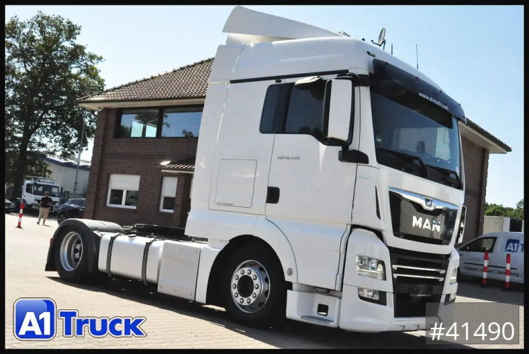 MAN - Volumen - Sattelzugmaschine - Sattelzug - TGX 18.470 XLX Low, Inarder, Navi Standklima, 