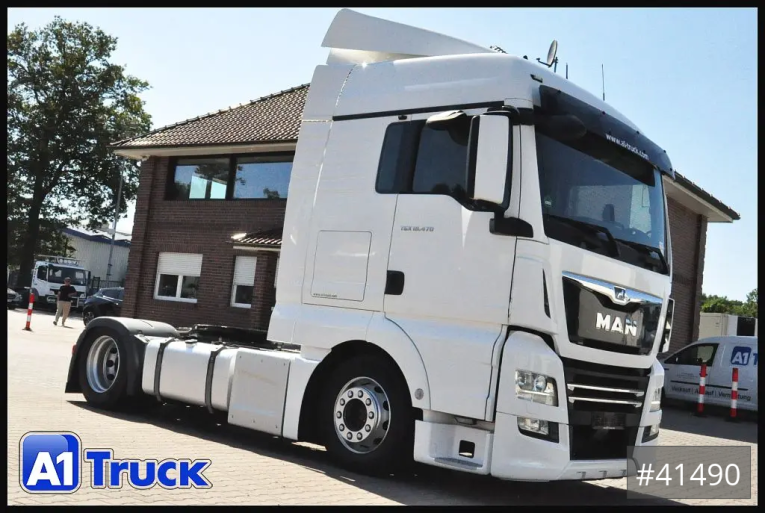 MAN - Volumen - Sattelzugmaschine - Sattelzug - TGX 18.470 XLX Low, Inarder, Navi Standklima, 