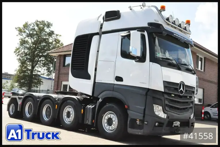 Mercedes-Benz - Schwerlast Sattelzugmaschine - Sattelzug - 4163 SLT, Titan, Andockachse, Turbo Retarder Kupplung