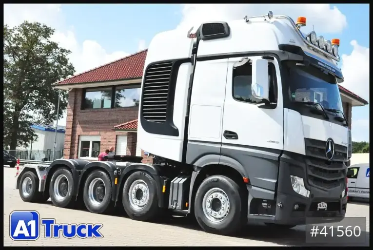 Mercedes-Benz - Schwerlast Sattelzugmaschine - Sattelzug - 4163 SLT, Titan, Andockachse, Turbo Retarder Kupplung