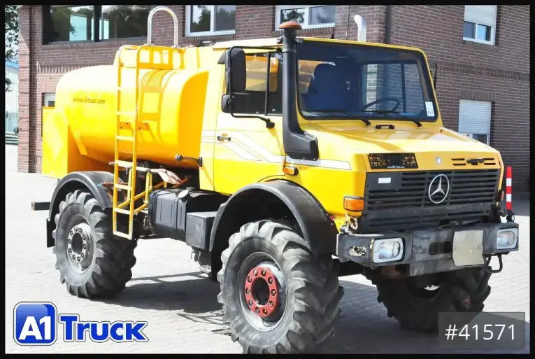 Unimog - Tankwagen - LKW > 7.5 - 437/40 Tank 5200 Ltr. Pumpe Zähler 