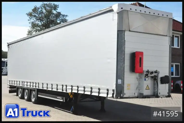 Schmitz - Tautliner - Megatrailer - SCS 24, Mega, Varios, verzinkt, VDI 2700, DC 9.5