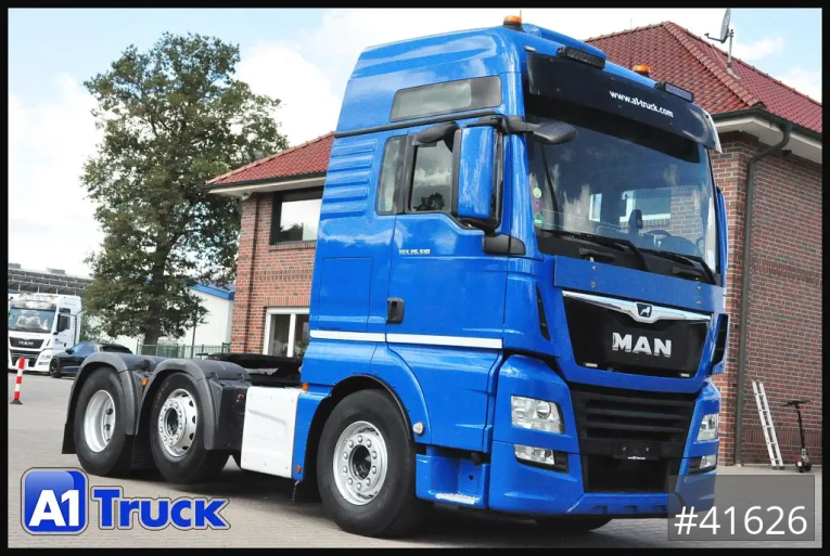 MAN - Standard Sattelzugmaschine - Sattelzug - TGX 26.510 XXL , Lift/Lenkache, 50.000kg Zuggewicht