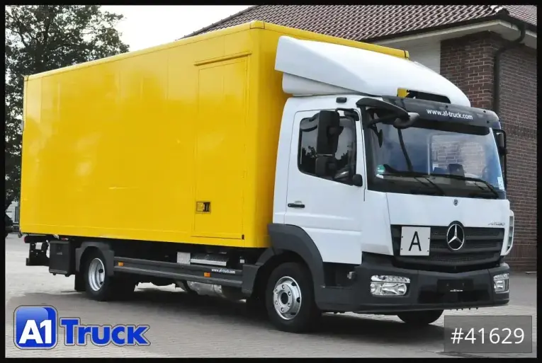 Mercedes-Benz - Koffer - LKW < 7.5 - Atego 818 L, Koffer, Automatik, , Seitentür