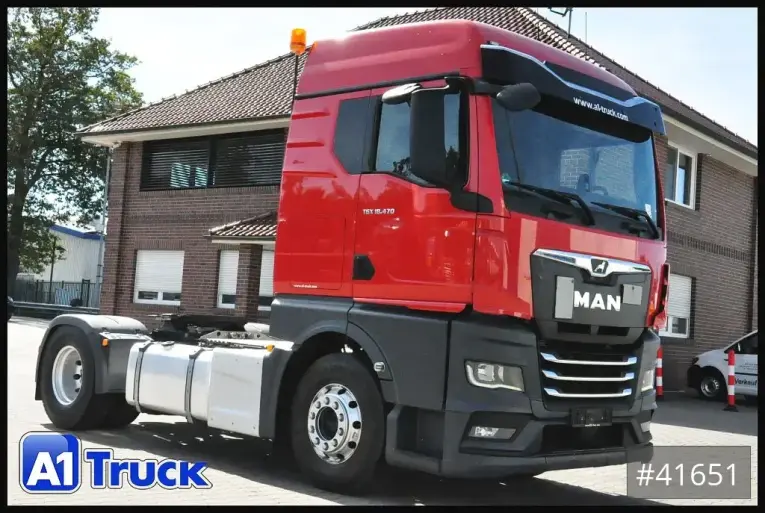 MAN - Standard Sattelzugmaschine - Sattelzug - TGX 18,470, Hydraulik, Intarder Standklima Navi Sound  