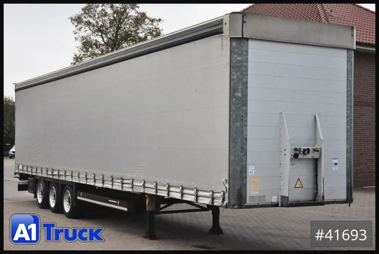 Schmitz - Tautliner - Megatrailer - Speed Curtain, Lift 455/40 R 22.5, Hubdach, 