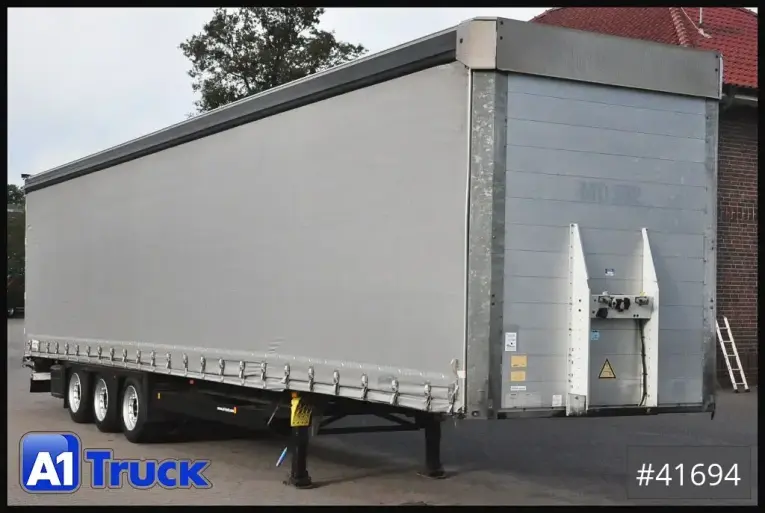 Schmitz - Tautliner - Megatrailer - Speed Curtain, Lift 455/40 R 22.5, Hubdach, 