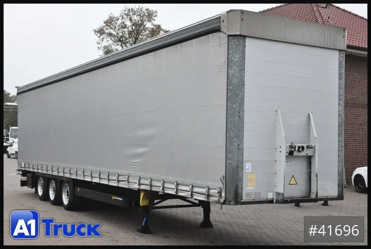Schmitz - Tautliner - Megatrailer - Speed Curtain, Lift 455/40 R 22.5, Hubdach, 