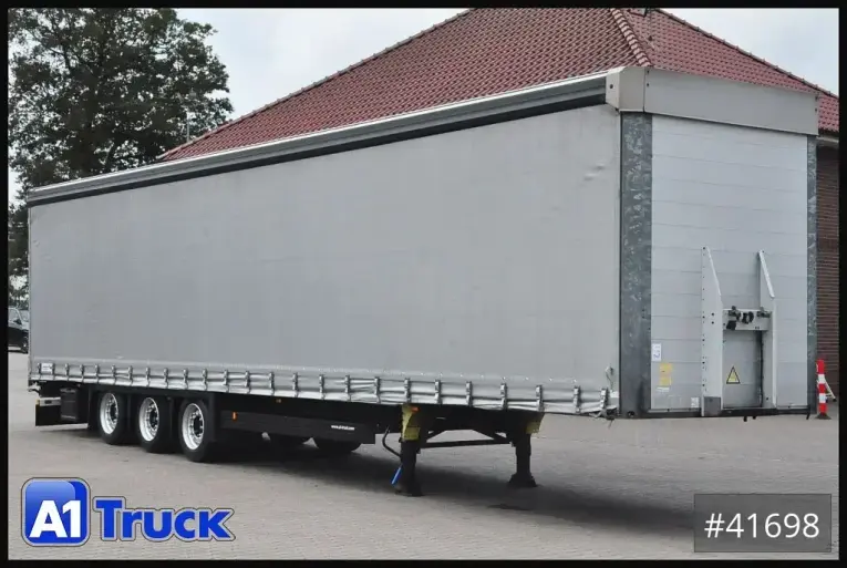 Schmitz - Tautliner - Megatrailer - Speed Curtain, Lift 455/40 R 22.5, Hubdach, 