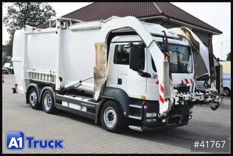MAN - Müllwagen - LKW > 7.5 - TGS 26,320, HS Millenium XXL37 Überkopflader, 