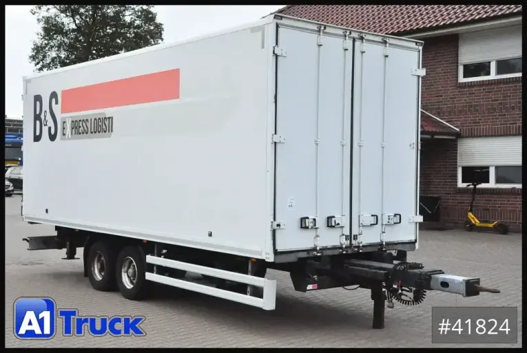 Ackermann - Koffer - Anhänger - Koffer, durchladbar, 10.500kg, oben gekuppelt