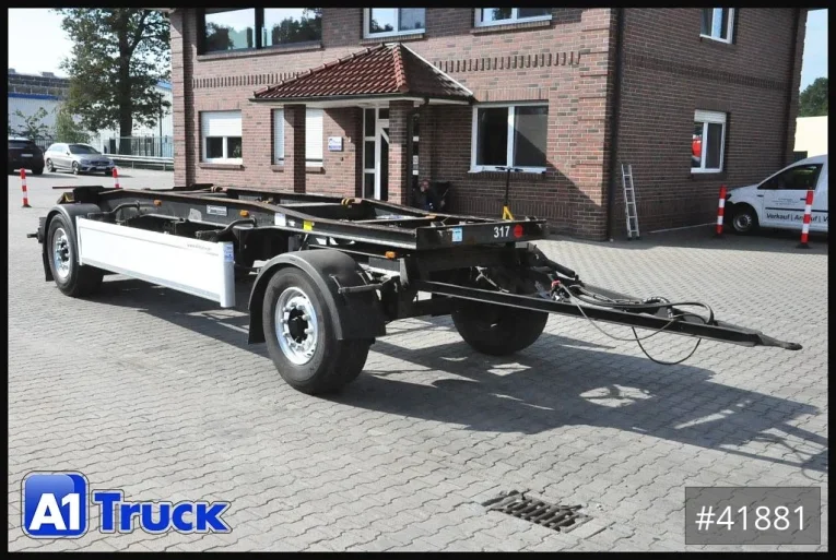 Hueffermann - Abrollanhänger - Anhänger - HSA 1870  LS, Luft, BPW, Scheibenbremse