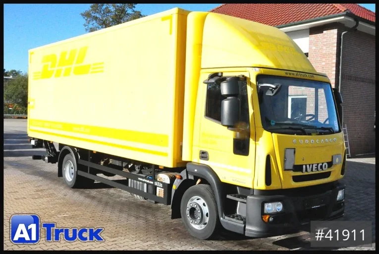 Iveco - Koffer - LKW > 7.5 - EuroCargo 120E28, Koffer, LBW, 