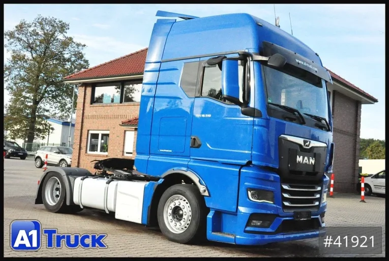 MAN - Volumen - Sattelzugmaschine - Sattelzug - TGX 18.510 LL, Retarder, verst. Sattelplatte, 
