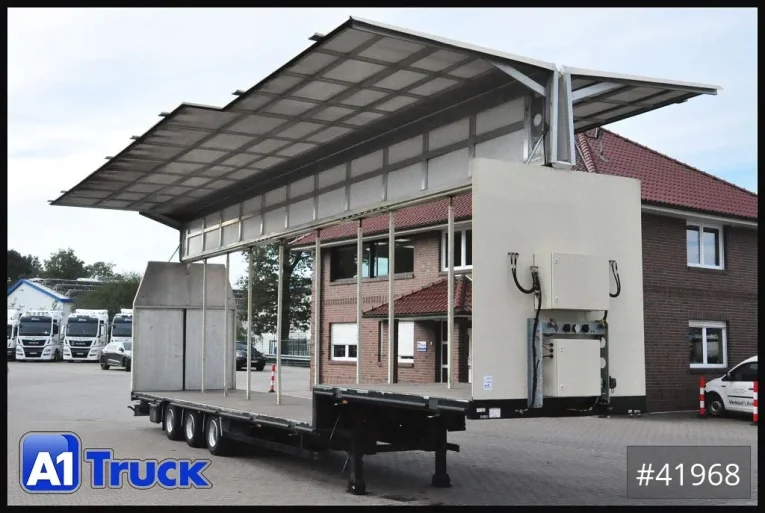 Wiese - Getränke - Auflieger - ITL Wingliner, hydr. Seitenwand, Lift-Lenkachse, 