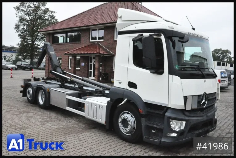 Mercedes-Benz - Abrollkipper - LKW > 7.5 - Antos 2543 LL  Meiller Lenkachse Funk
