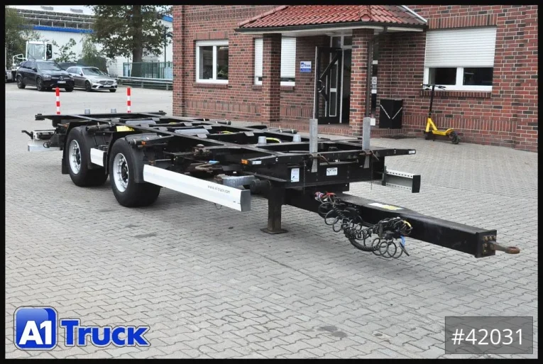 Krone - BDF-Anhänger - Anhänger - BDF Tandem Anhänger, 1 Vorbesitzer, BPW