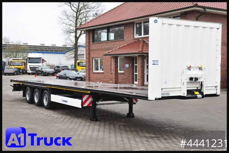 Krone - Plattform - Megatrailer - 5 x SD, Mega, Twistlock, Container, NEU, ohne Zulassung