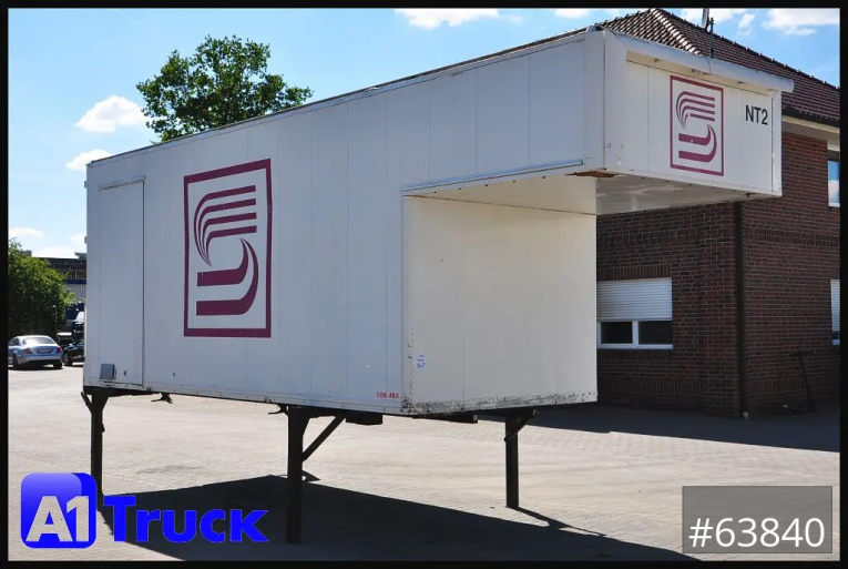 Krone - Koffer glatt - Wechselbrücken - Container Lager, kann verladen werden 6,3 + 2 Meter