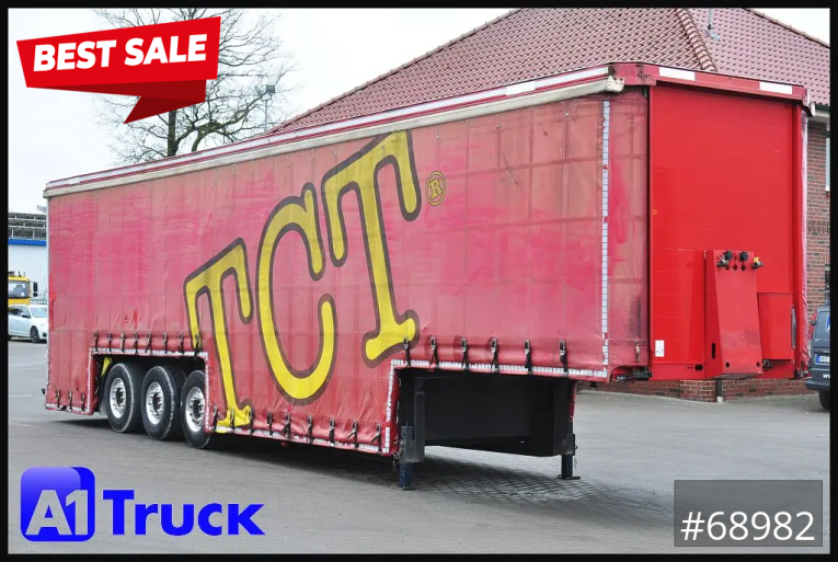 Kempf - Getränke - Auflieger - Kempf Jumbo  Getränkeauflieger, TÜV 06-2026